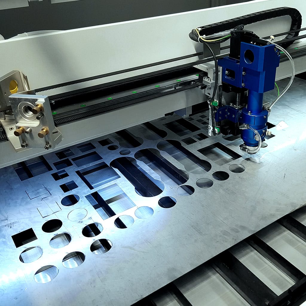 Weni Solution CO2 laser cutting of aluminum sheets