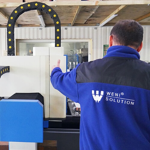 Weni Solution Fibre laser PRO series - Explanation of the general principle of operation