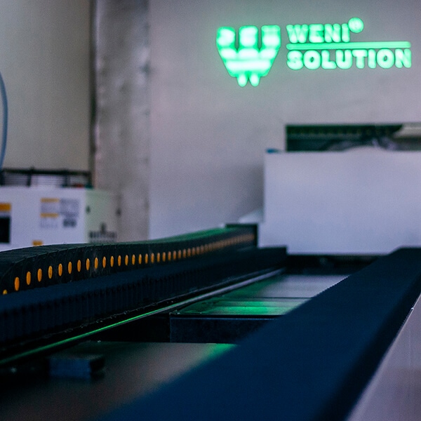 weni solution Wiring shield and working field of fiber laser for pipes and profiles WS-TL
