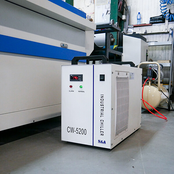 Weni Solution Chłodnica S&A stosowana w laserze CO2